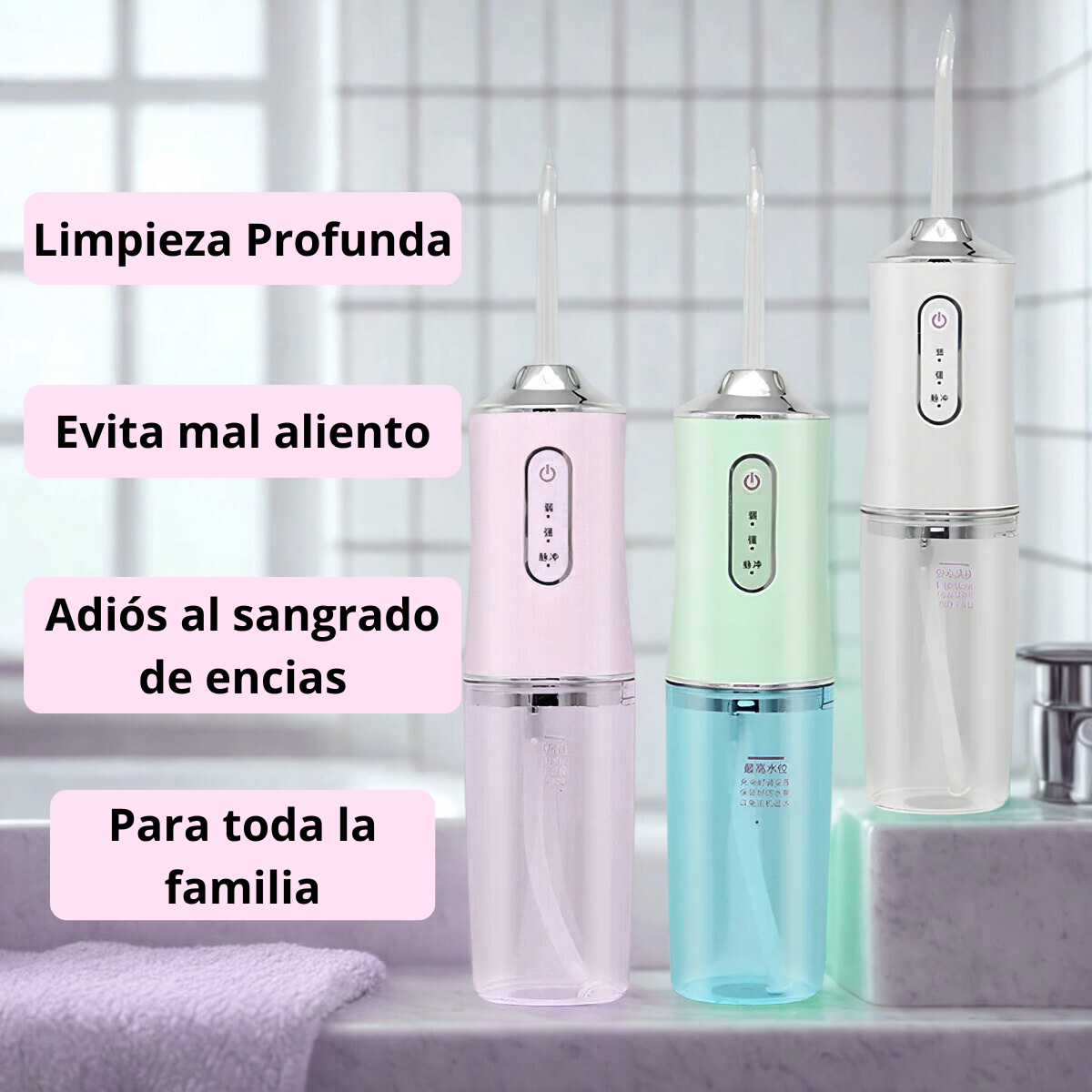 Irrigador Bucal